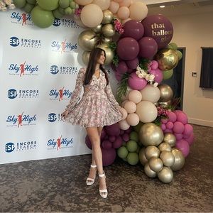 Floral SHEIN dress lightly worn